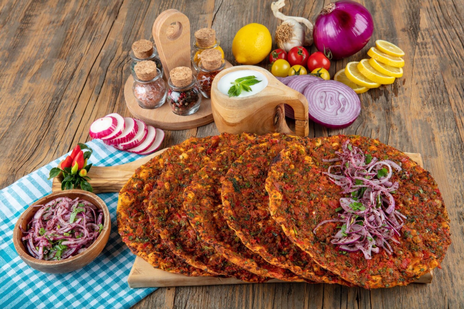 5'li Lahmacun Menü