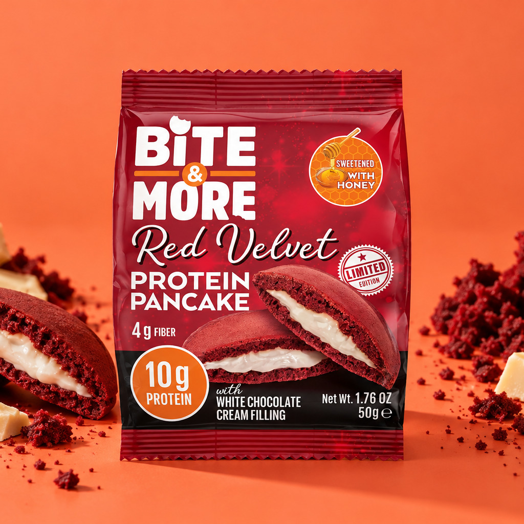 Bite&More Protein Pancake Red Velvet