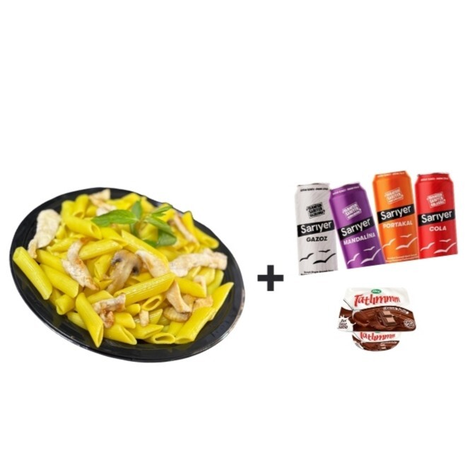 Köri Soslu Makarna Menü