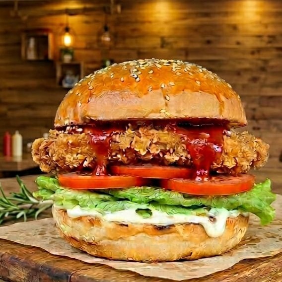 Çıtır Tavuk Burger
