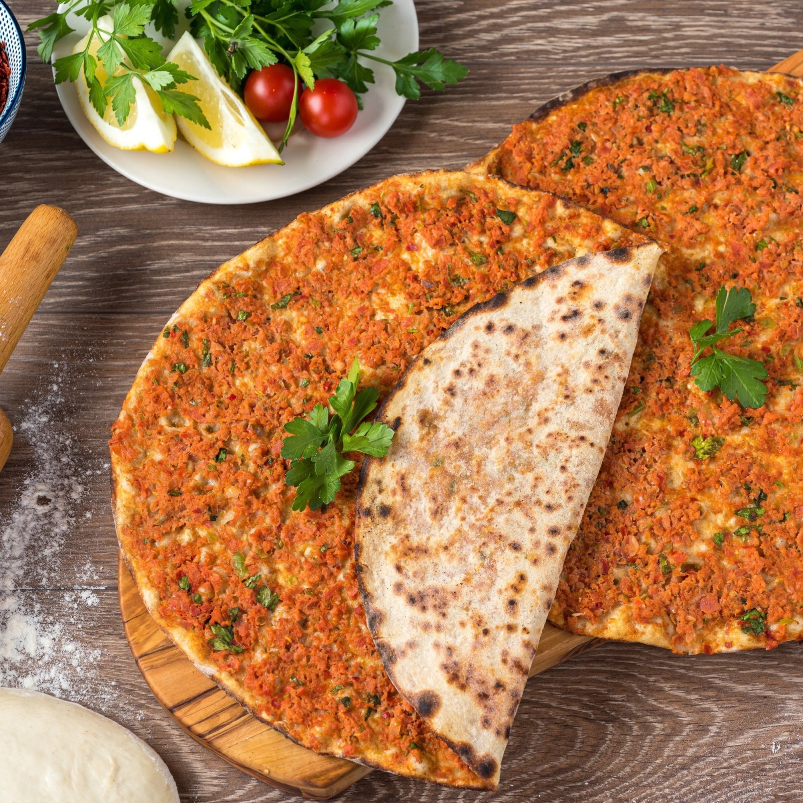 4'lü Cevizli Lahmacun Menü