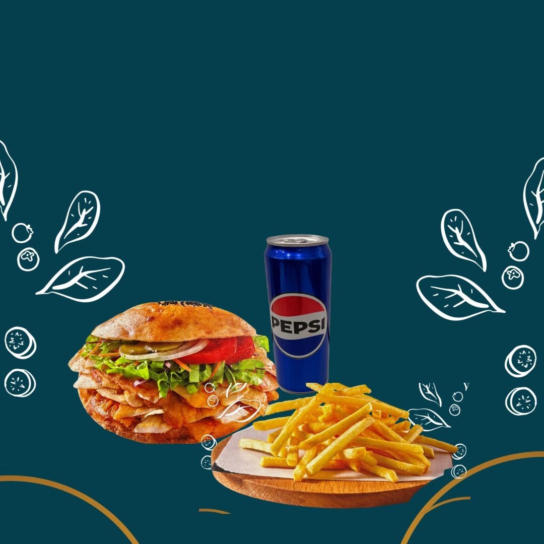 Tombik ekmek tavuk 60 gr Menü