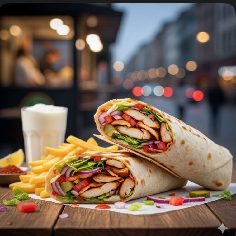 Tavuk Dürüm Döner Menü