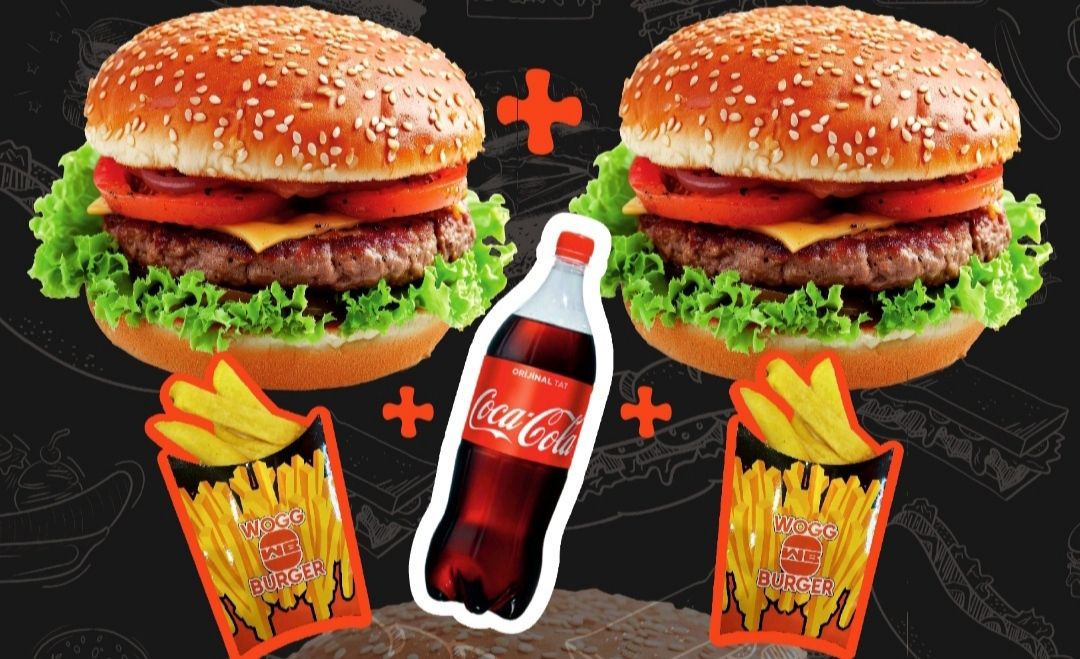 2'li Köfte Burger Menü