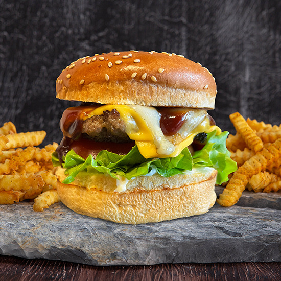 Regular Smash Cheese Burger