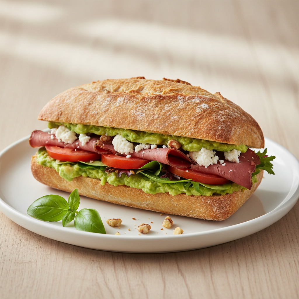 Avokadolu Sandwich