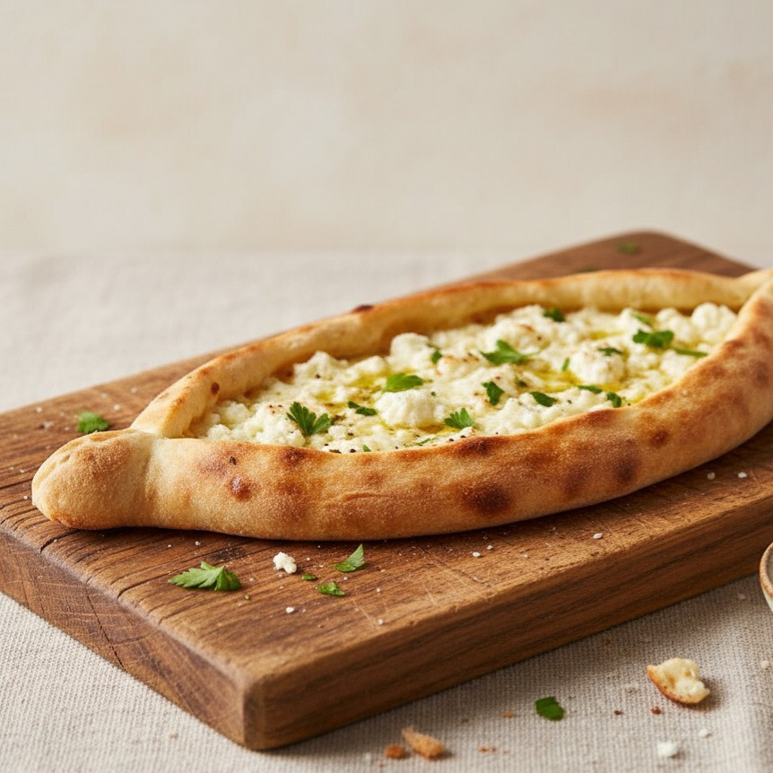 Beyaz Peynirli Pide