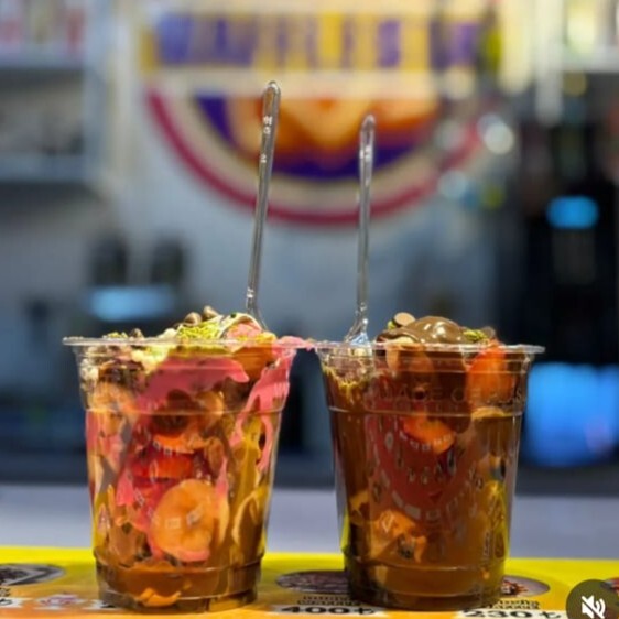 Karamel Bardak Waffle SÜPER TAT YOK BÖYLE BİR LEZZET