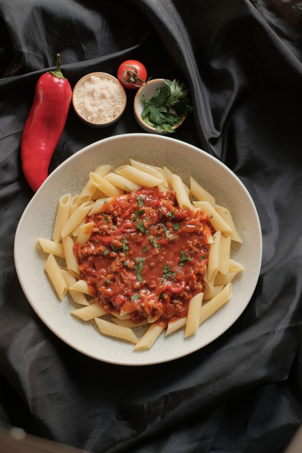 Bolonez Soslu Makarna