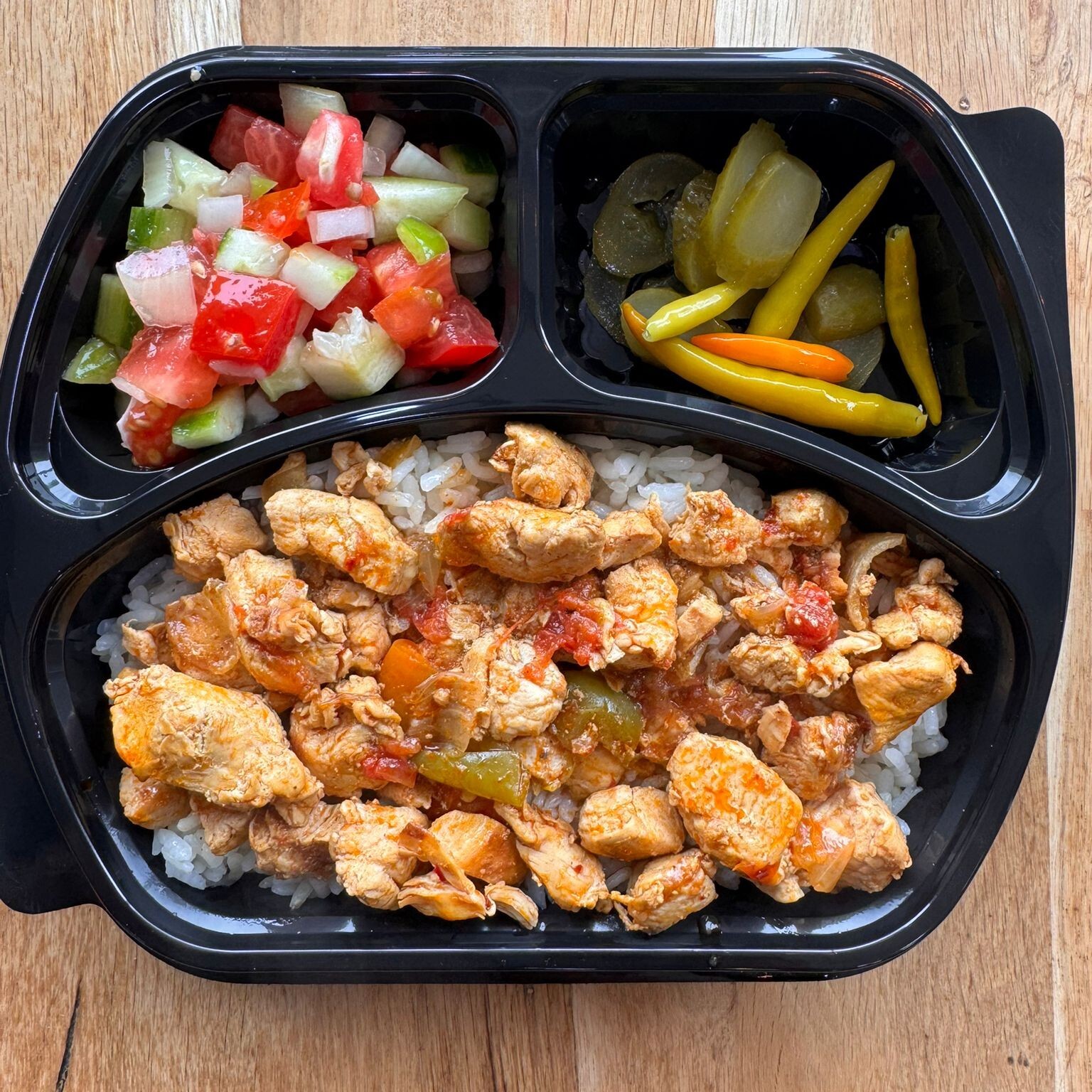 1,5 Porsiyon Pilav Üstü Tavuk Sote 500 Gr.