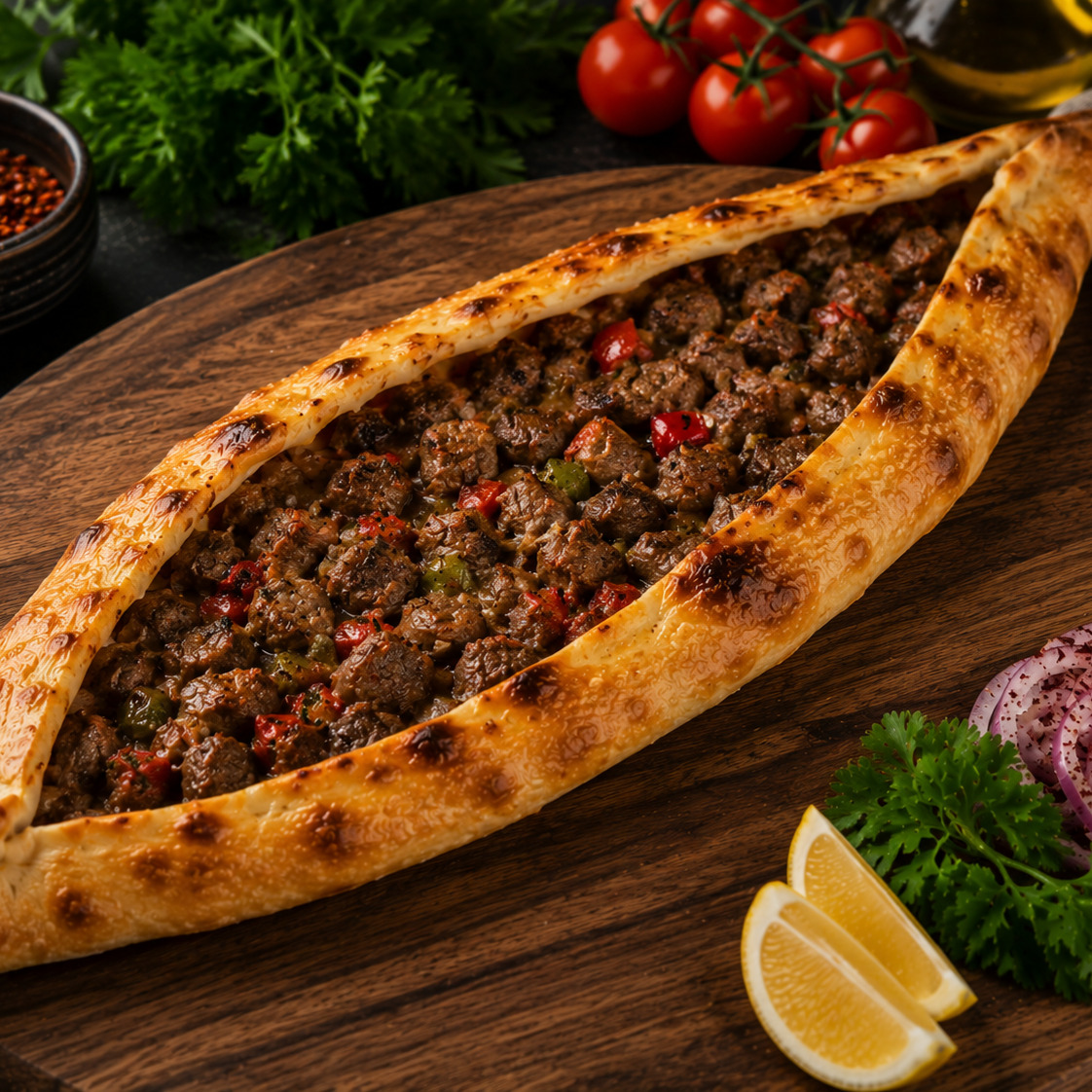 Kuşbaşılı Pide