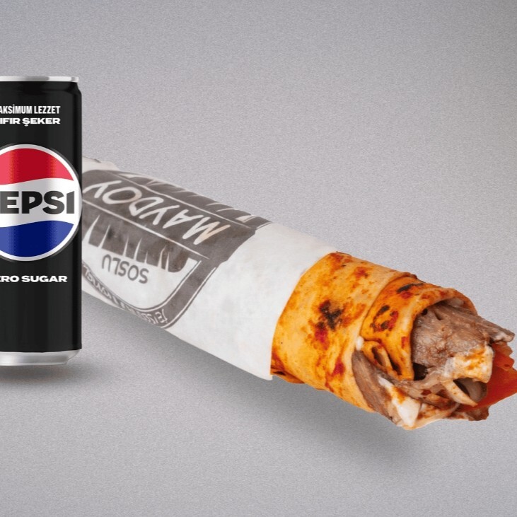 Et Döner Medium Dürüm İçecek Menü