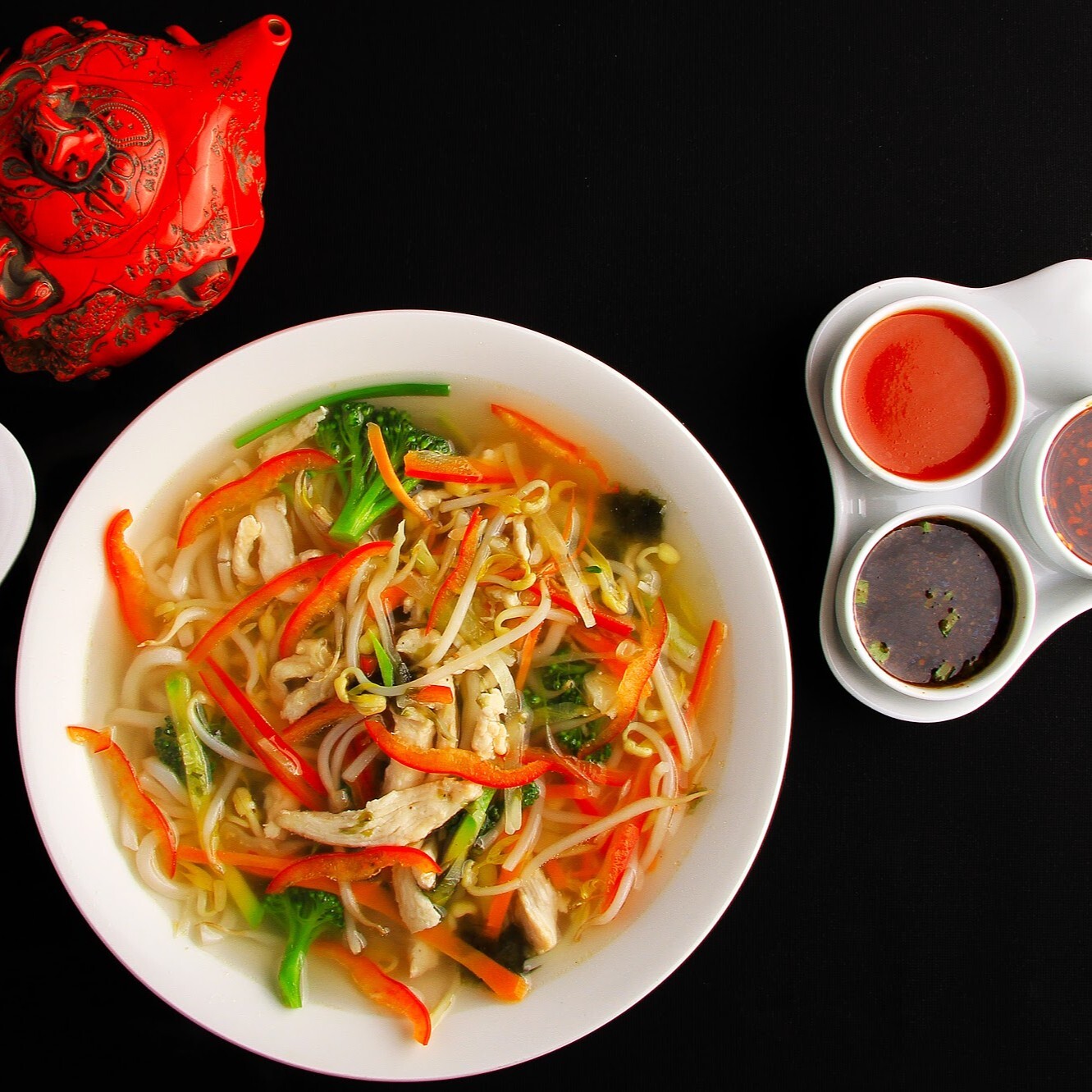 7. Tavuklu Sebzeli Udon Çorba