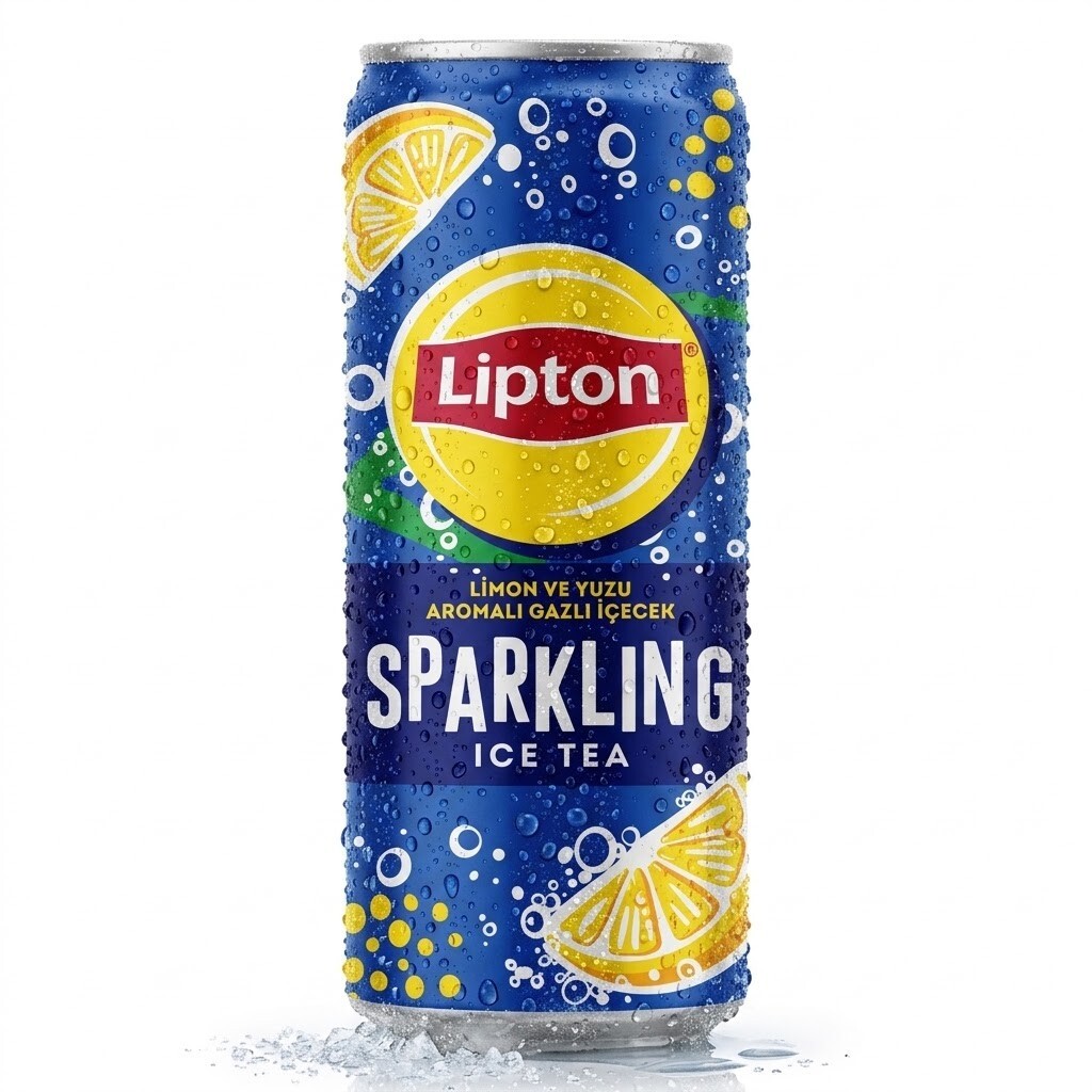 Lipton Ice Tea Sparkling Limon (330 ml)