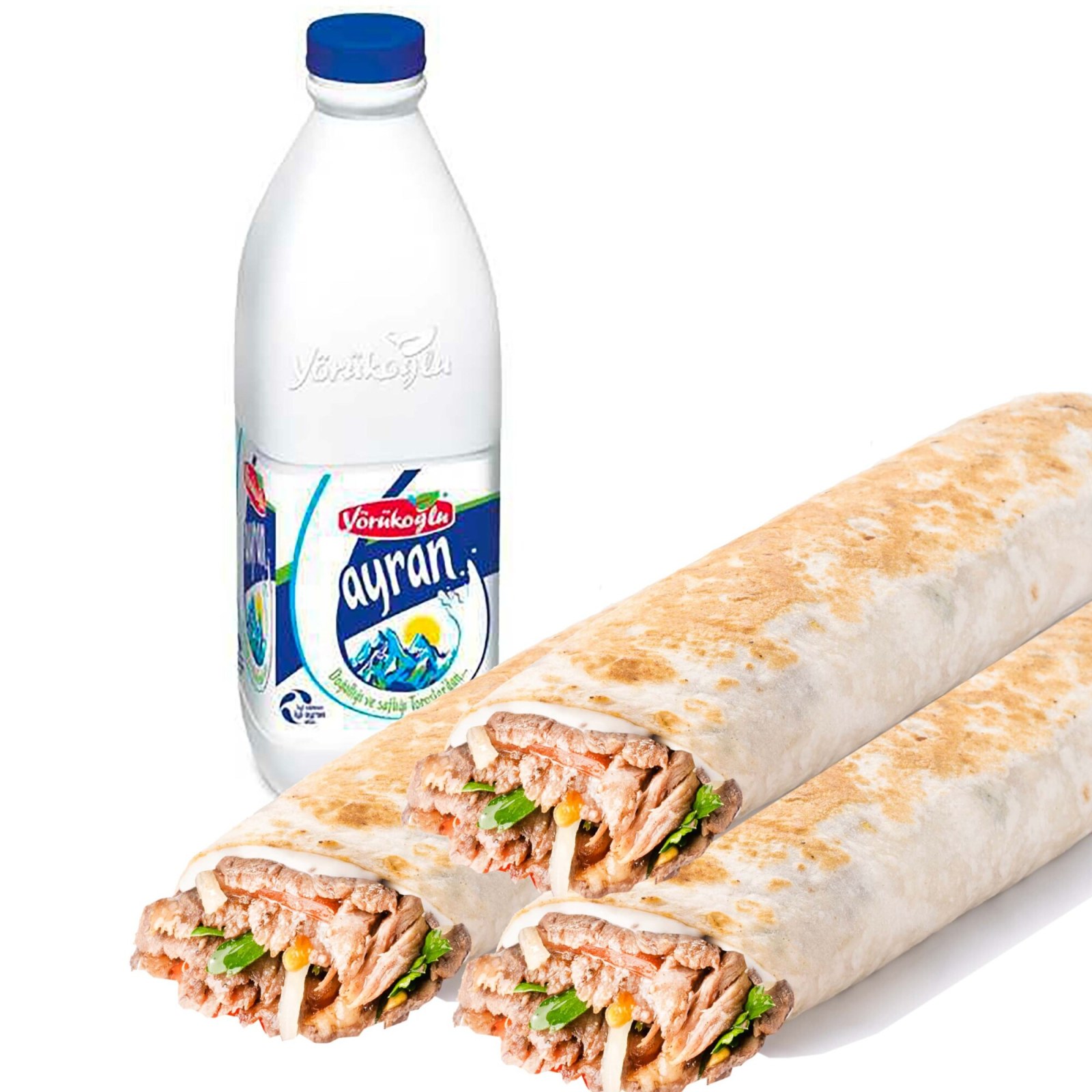 3 Zurna (140 gr.) ve Ayran (1 L) ile Combo