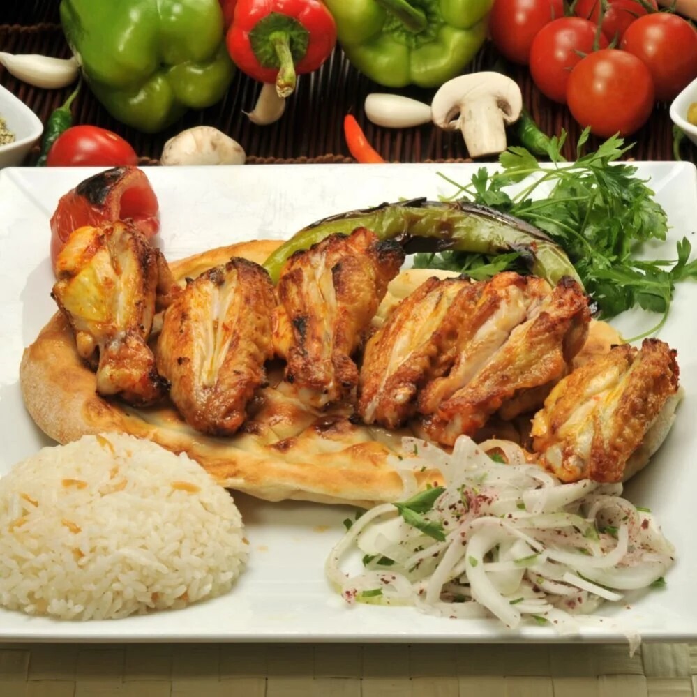 Izgara Tavuk Kanat (1 kg.) Menü