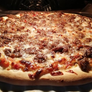Kavurmalı Pizza Ortaboy