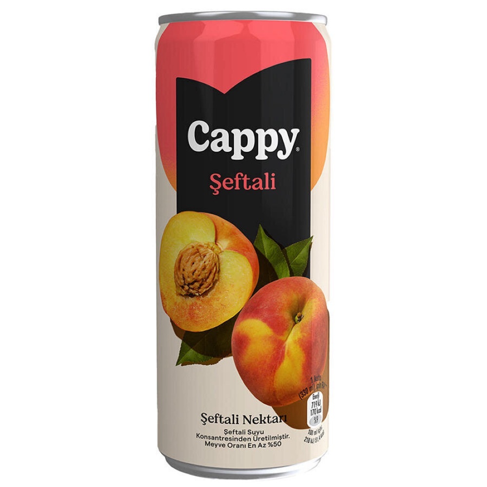 Cappy Şeftali (330 ml) meyve suyu