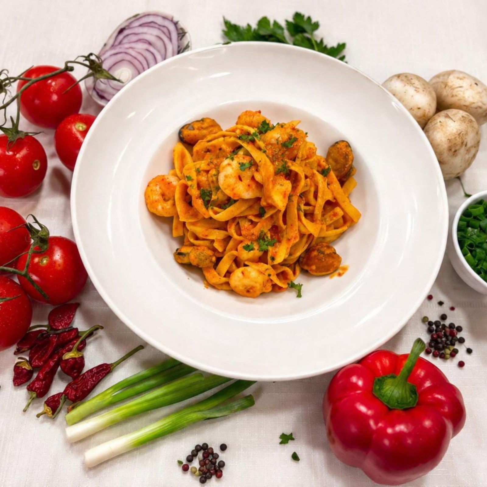 Deniz Ürünlü Tagliatelle