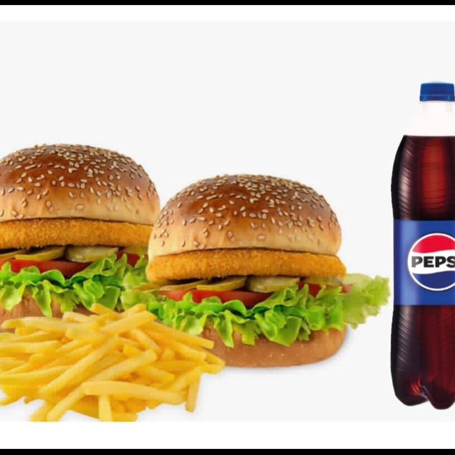 XL Chicken Burger Menü