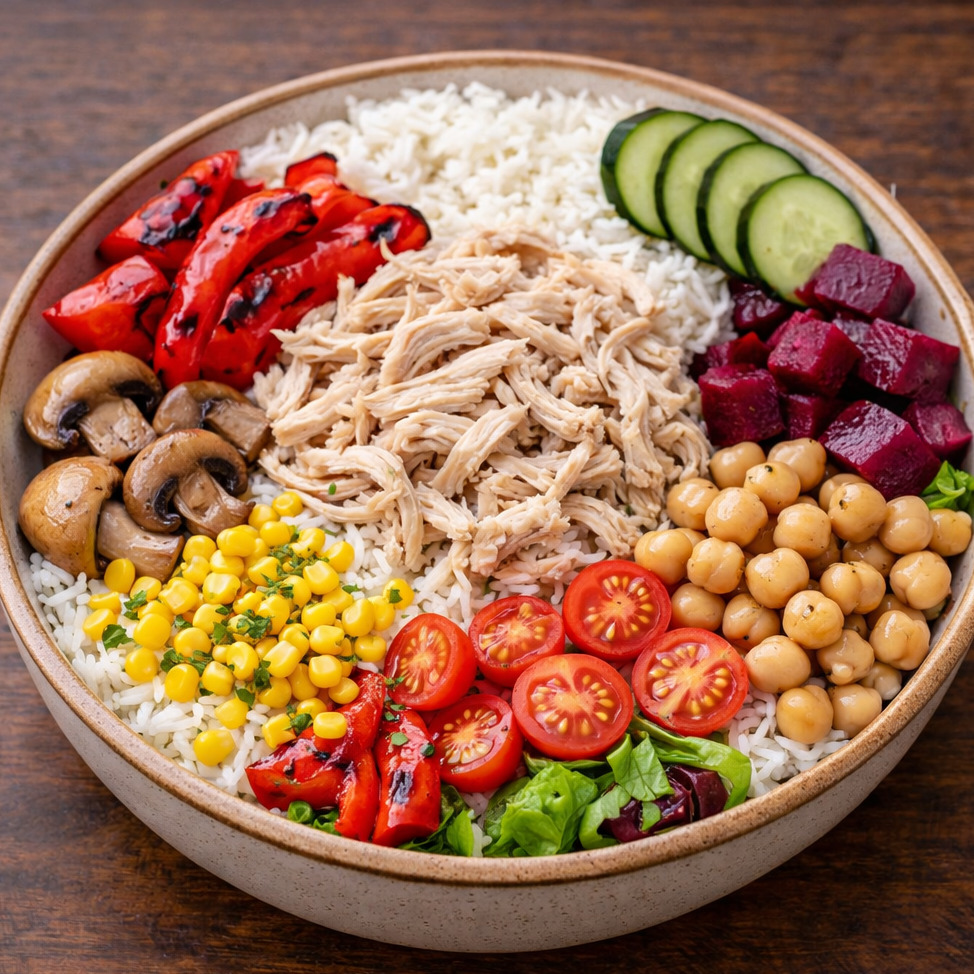 Basmati Tiftik Tavuk Bowl