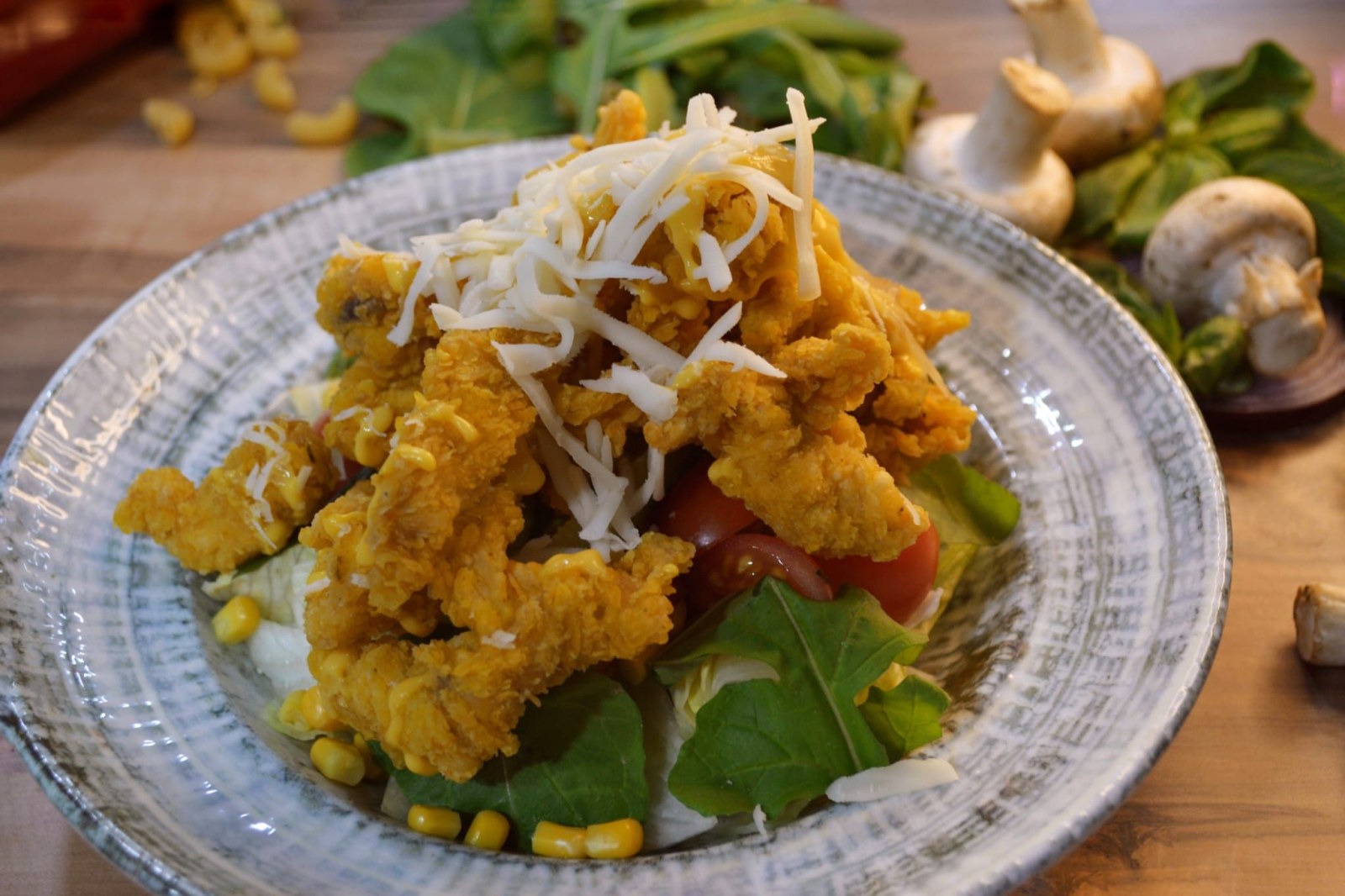Çıtır Tavuk Salata