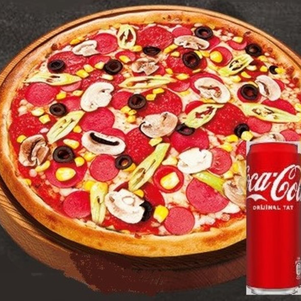 Orta Pizza Menü