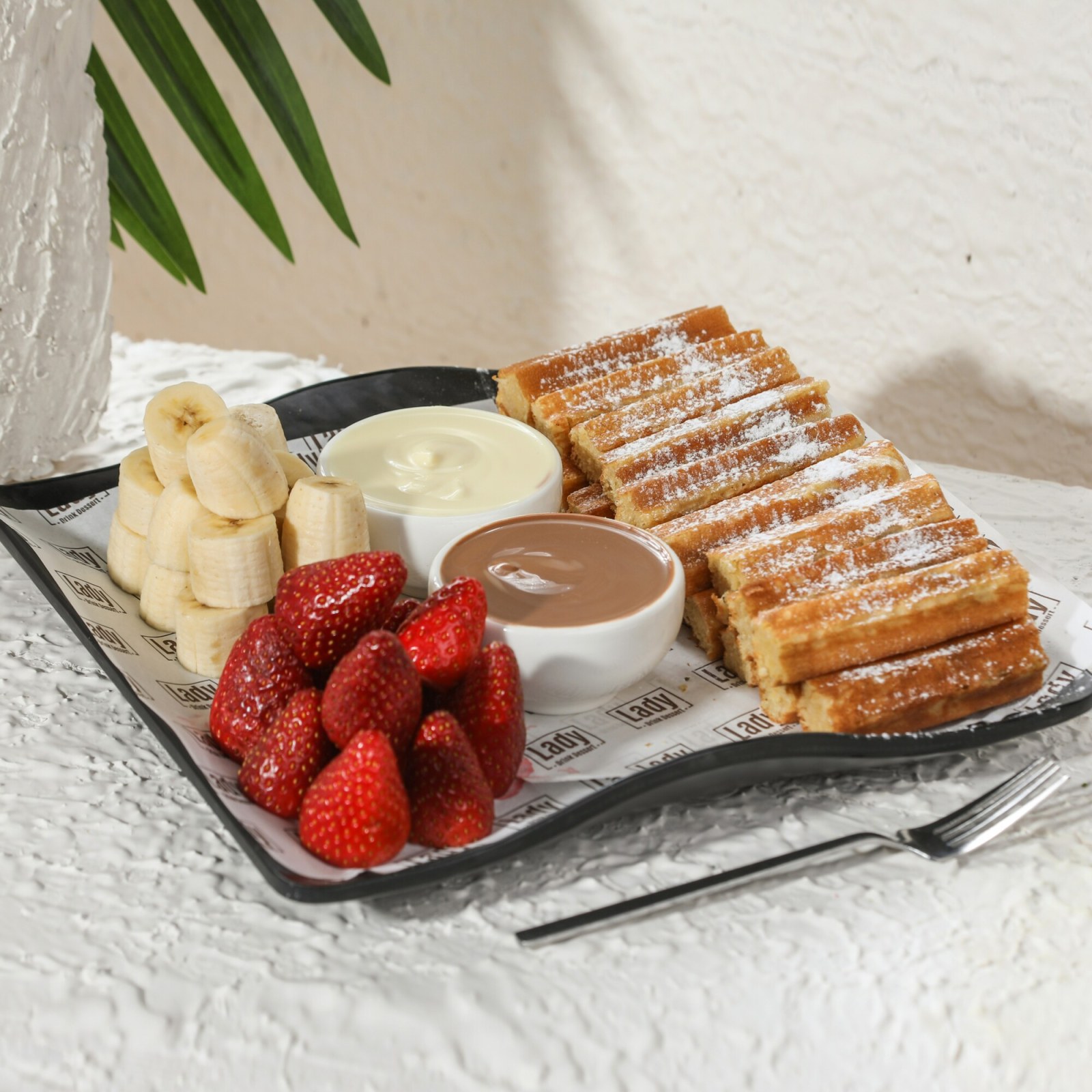Waffle Fondue