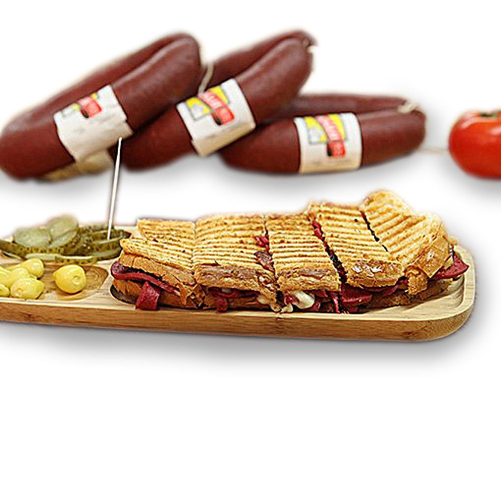Ayvalık Ekmeğine Kavurmalı Kaşarlı Tost