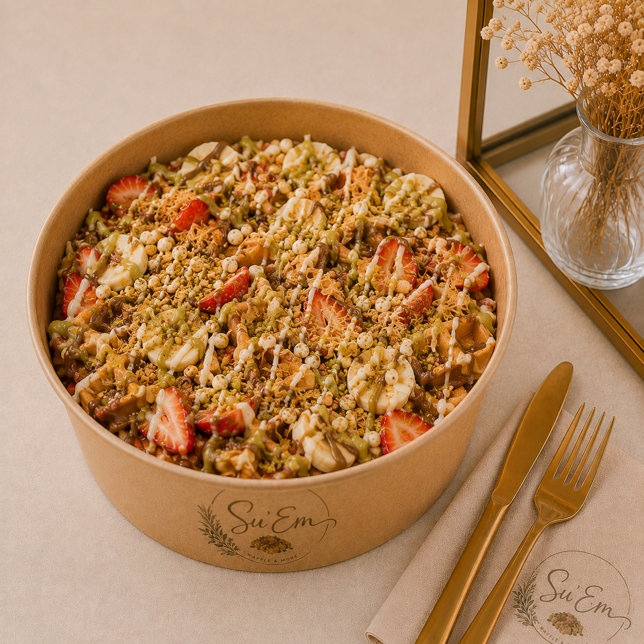 Pistachio Crush Bowl