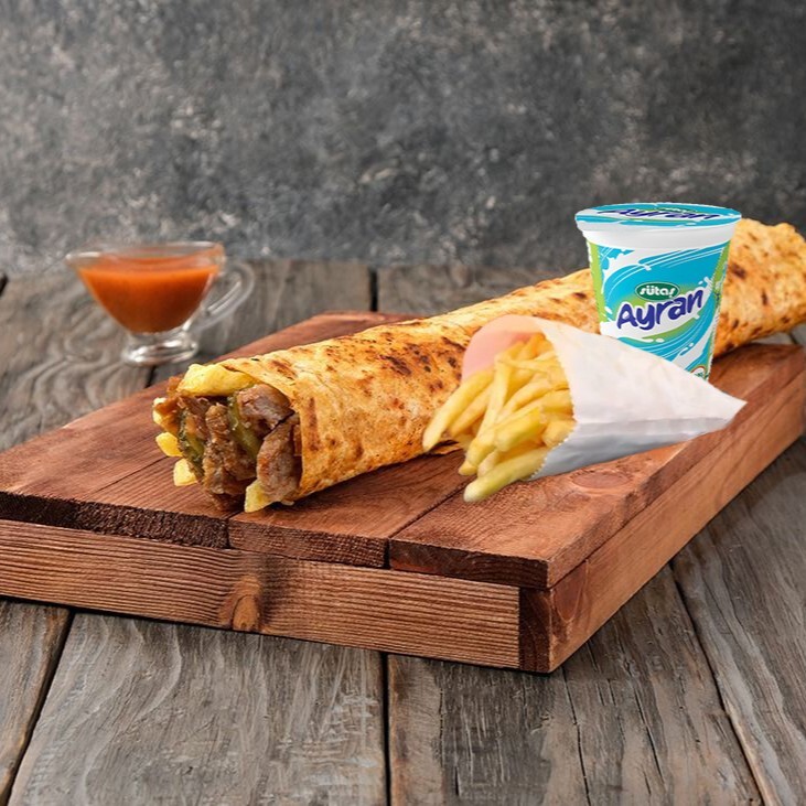 X-Large 46 Cm Et Döner Dürüm Menü