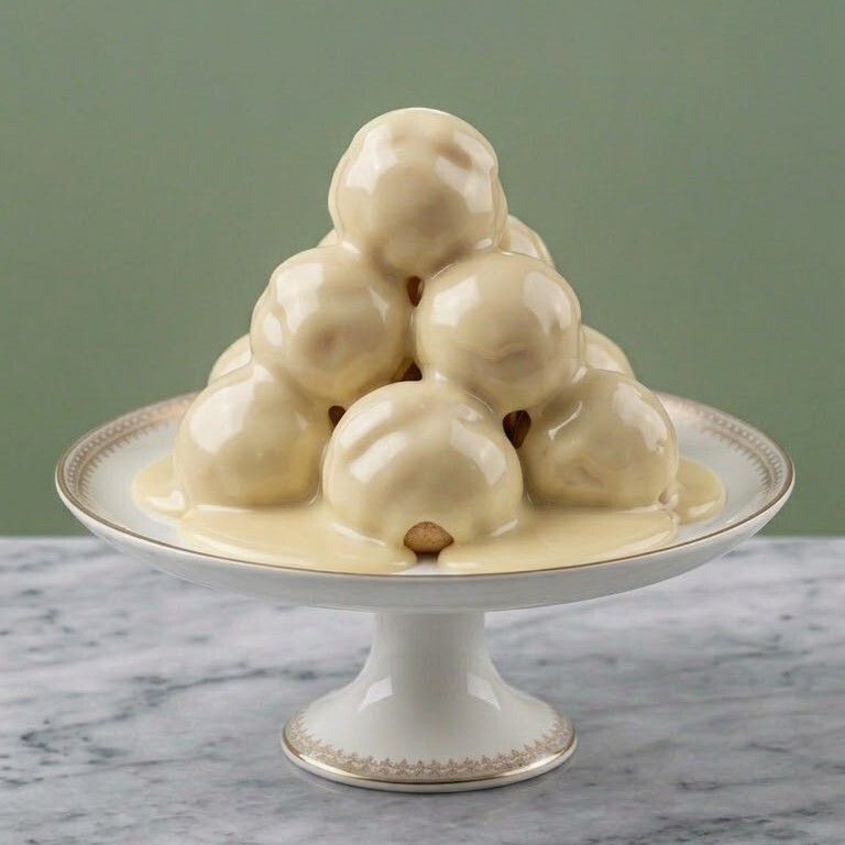 Beyaz Çikolatalı Profiterol (750 gr)