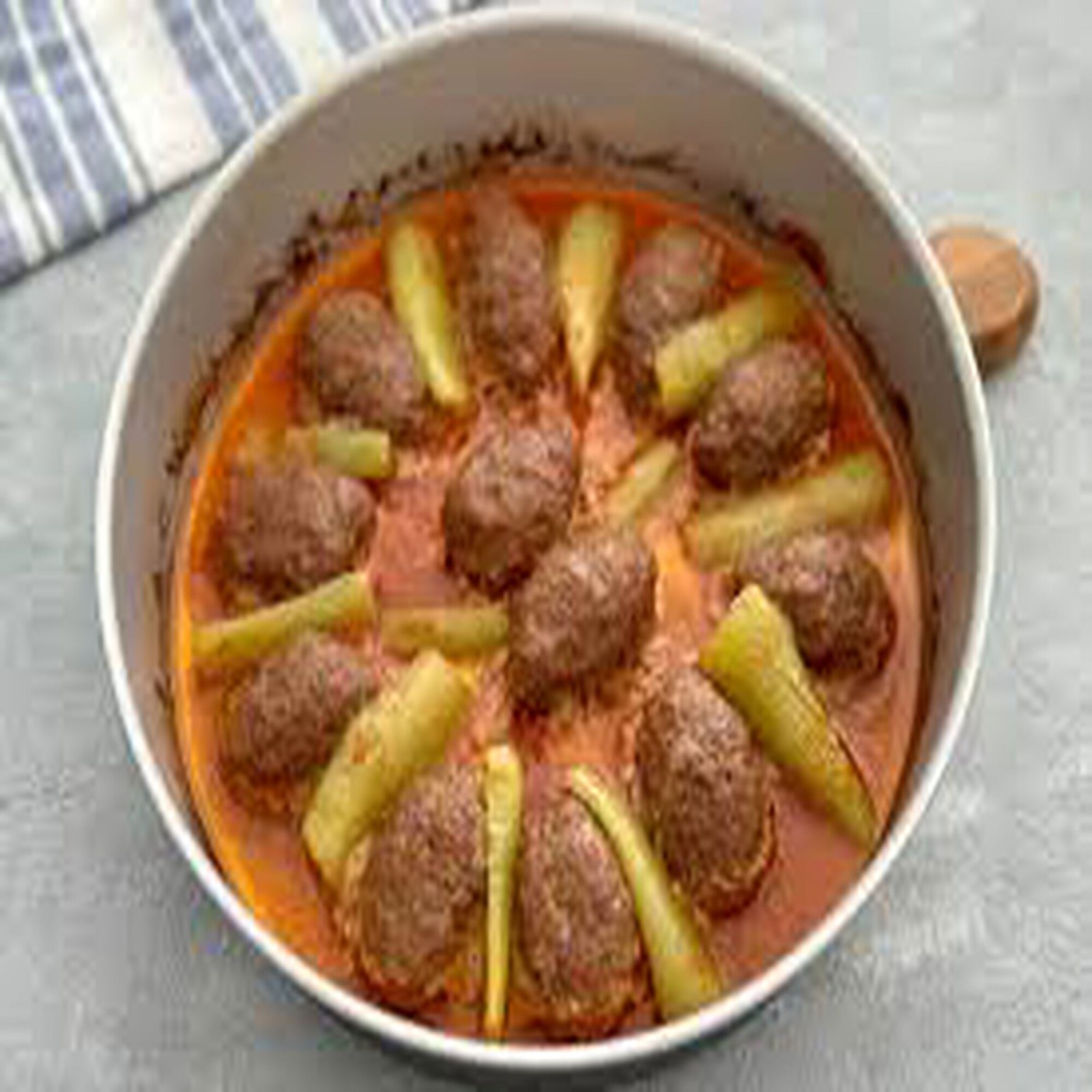 sebzeli fırın köfte