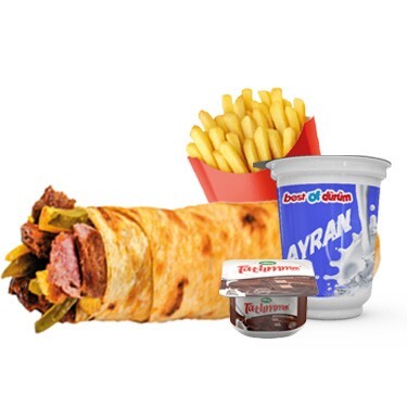 Lezzet Küpü Et Döner Dürüm Menü