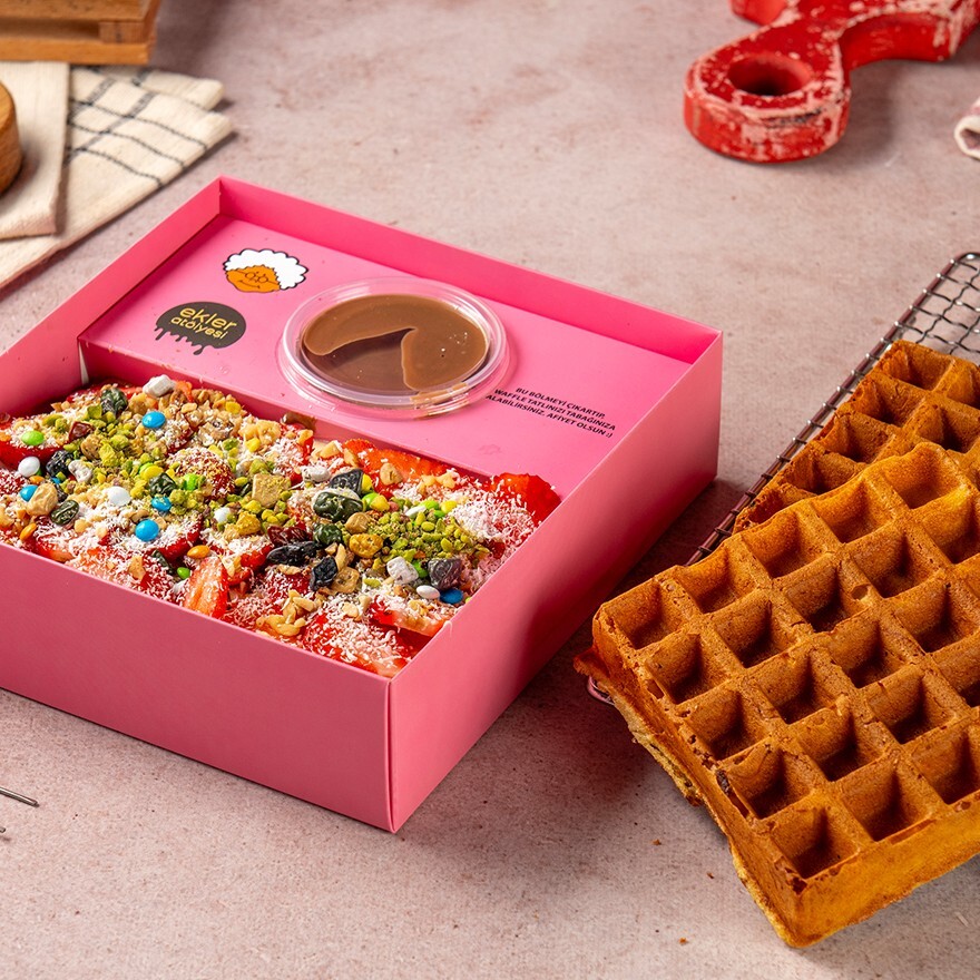 Double Brüksel Waffle ( Çıtır Kalın Hamur )