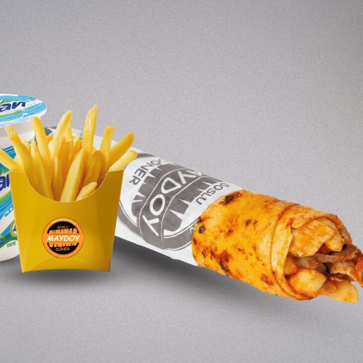 Tavuk Döner Medium Dürüm Menü