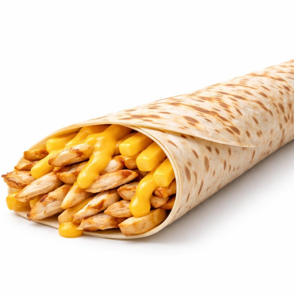 Cheddarlı Mega Tavuk Döner Dürüm