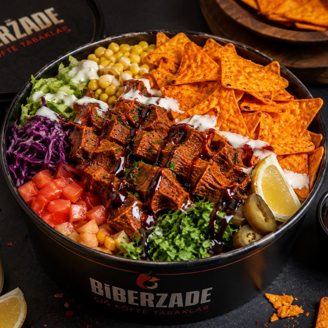 Doritoslu Çiğ Köfte Bowl