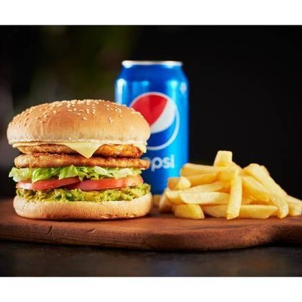 Doyuran Tavuk Burger Menü