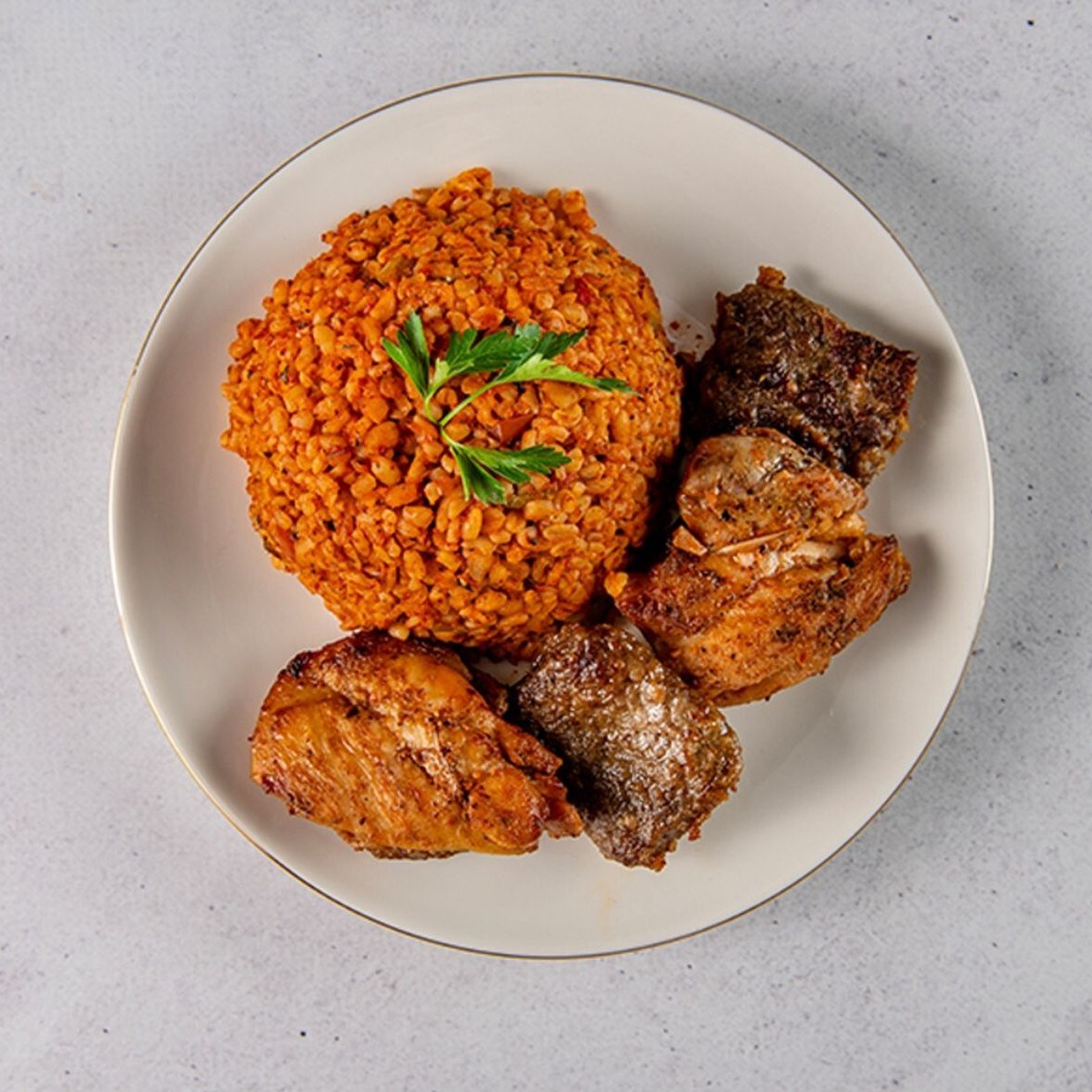 Karışık Izgara & Meyhane Usulü Bulgur Pilavı 350 GR.