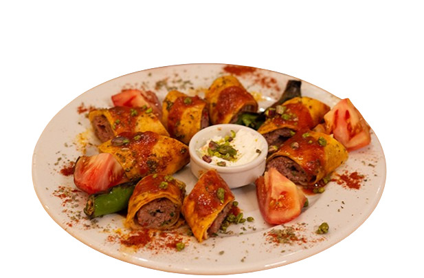 Sarma Beyti Kebap ( Wrap Beyti Kebab )