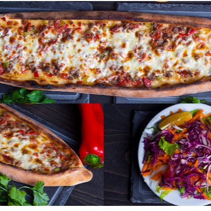 Kuşbaşılı Pide (1 Porsiyon)