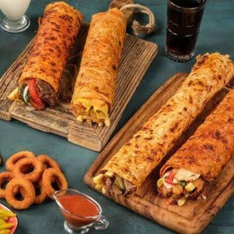 Hatay usulü Tavuk Döner Dürüm 80 gr