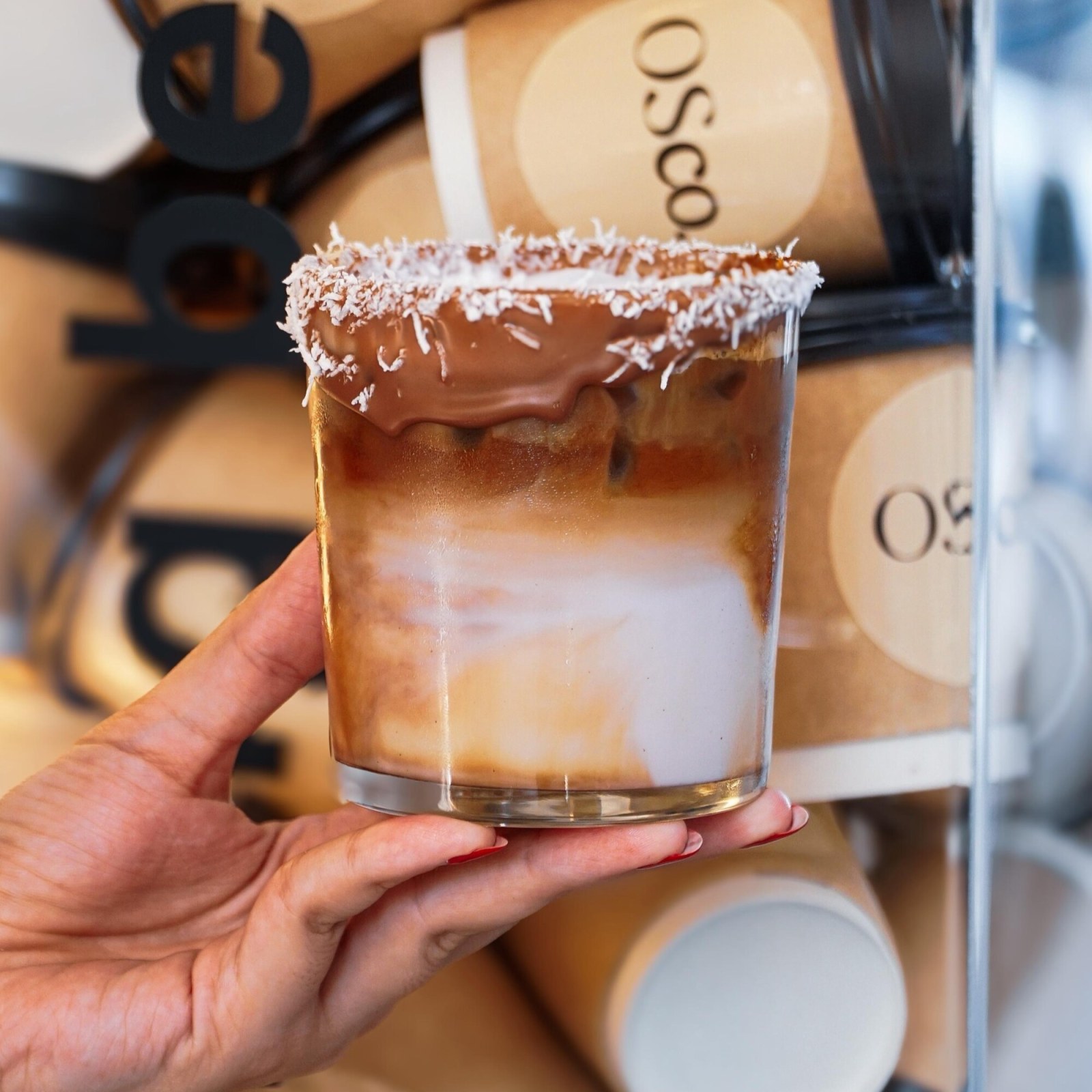 OSco Berry Macchiato (14 oz)