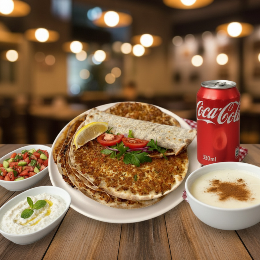Uber Eats Özel Lahmacun Menü