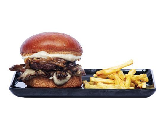 Nachos Mushroom Burger