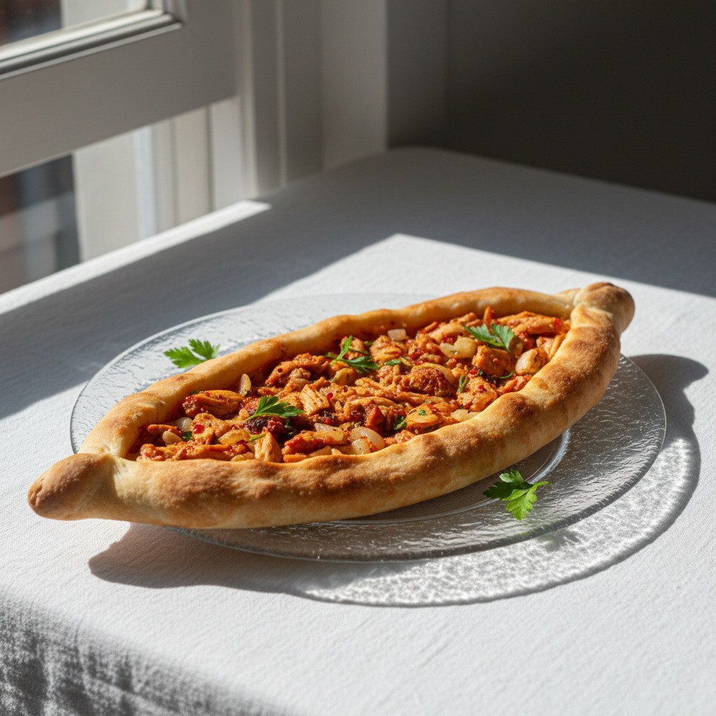 Tavuklu Pide