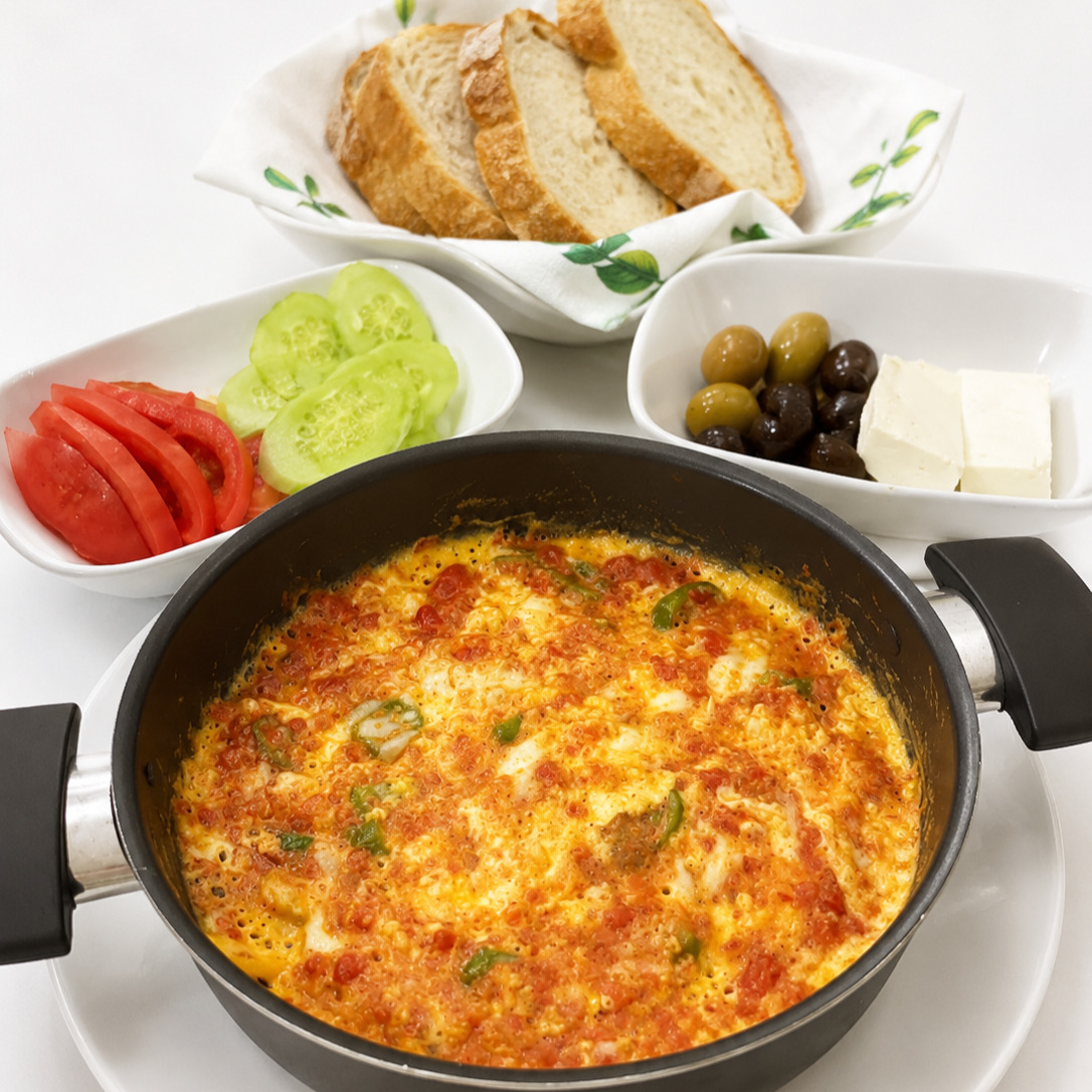 Sahanda Menemen Tabağı