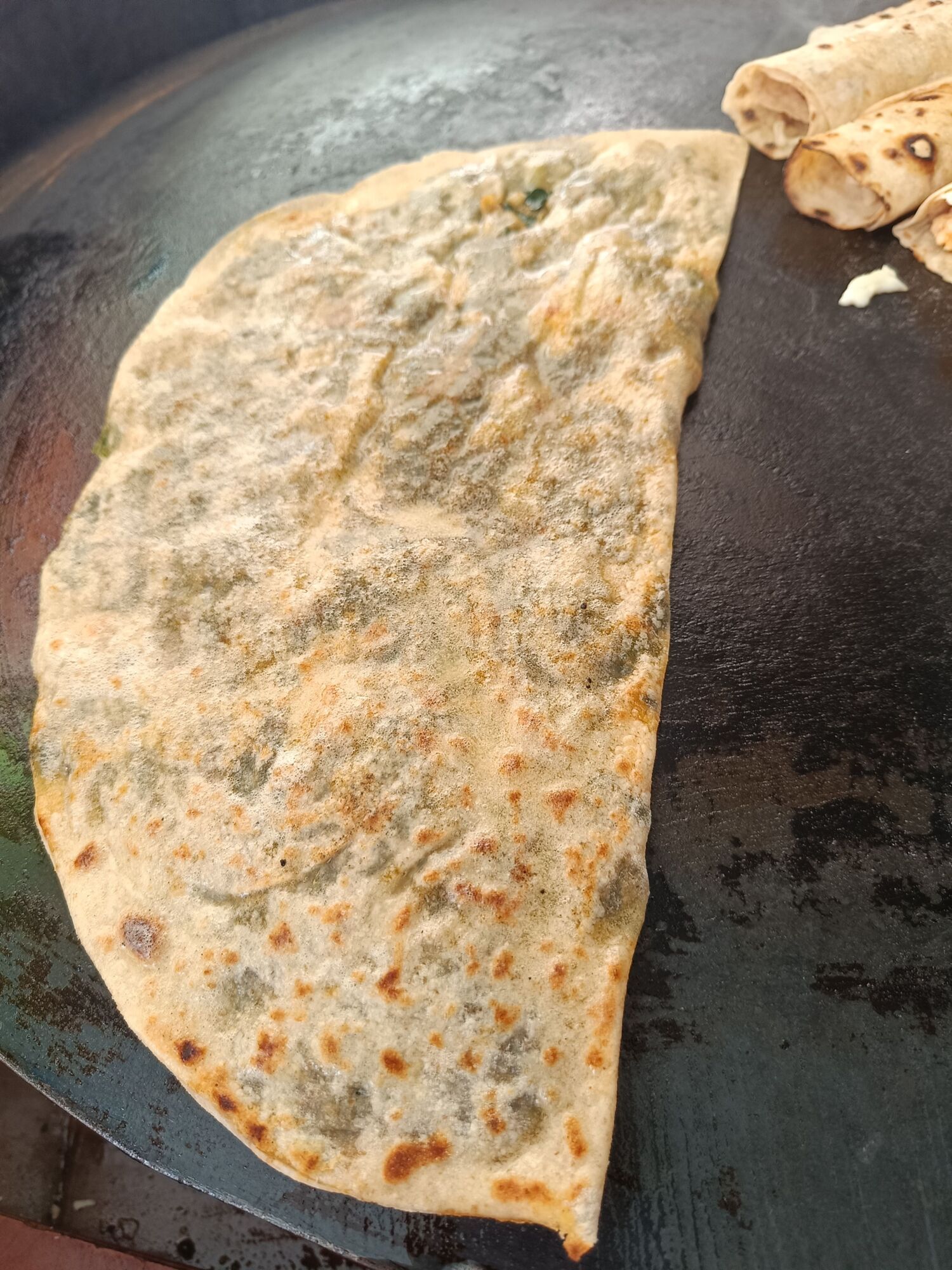 Ispanaklı Peynirli Gözleme