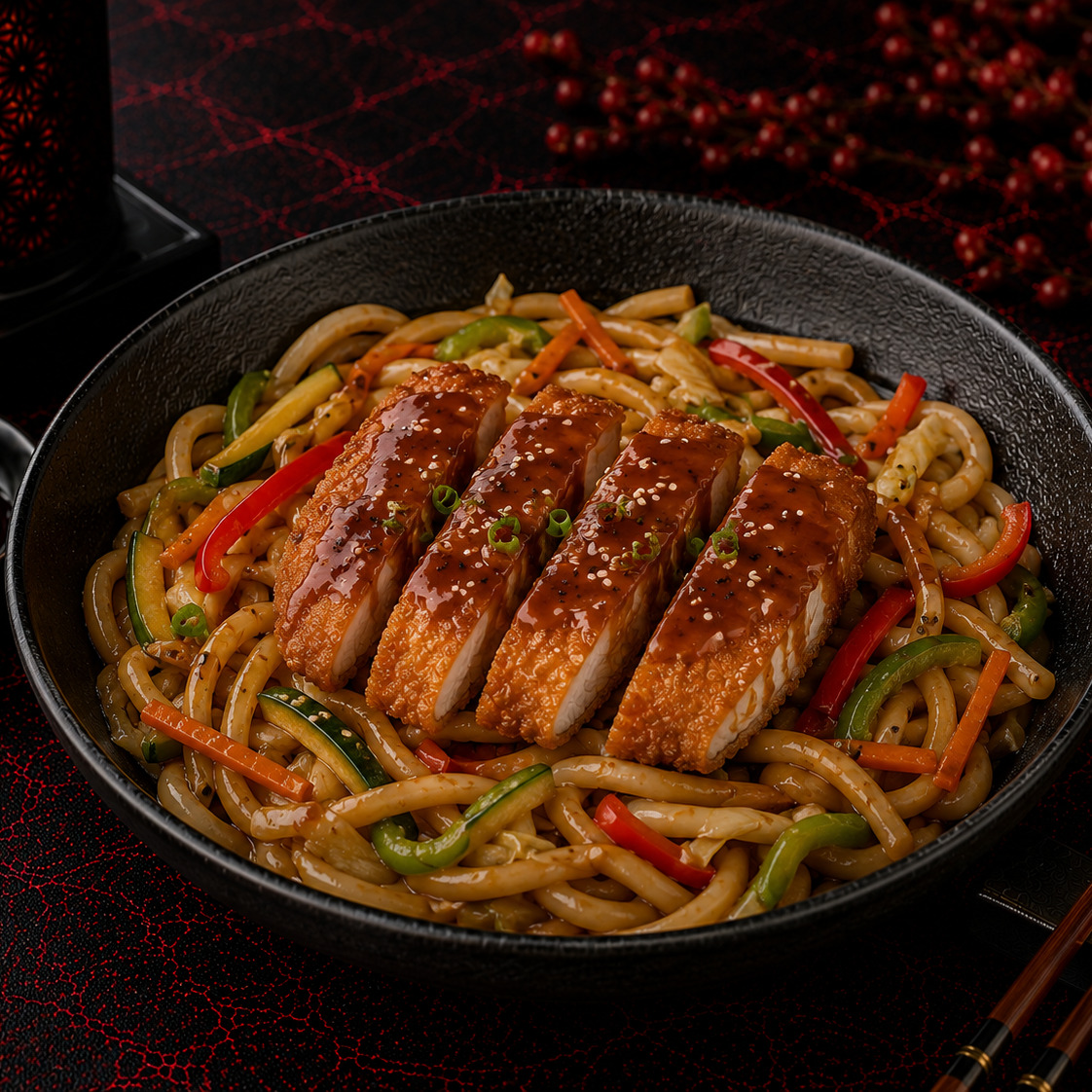 Chicken Katsu Udon